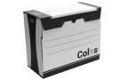 Archívna krabica Colos 140mm čierna potlač 25ks