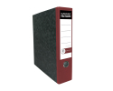 Lever Arch File A4/80 Executive, Compressor Bar - colored spine Red