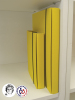 CAESAR Imperator - box na spisy A5 PP 3 cm, žlutý - Obrázek