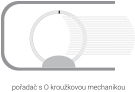 Level Arch File with 2 ring binder A4/40 Senator, pressboard cover Orange  - Obrázek