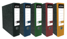 Lever Arch File A4/80 Executive, Compressor Bar - colored spine Green  - Obrázek