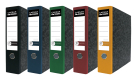 Lever Arch File With Storage Pocket A4/75 Executive Black Spine  - Obrázek