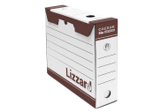 CAESAR Lizzard - archivační krabice A4 85mm, červená