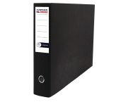 Lever Arch File With Storage Pocket A3/80 Executive Black