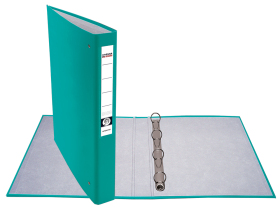 Level Arch File with 4 ring binder A4/40 Imperator PP, Turquoise