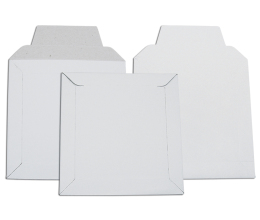 Mailers with closure CD 16,0 x 16,0 White 