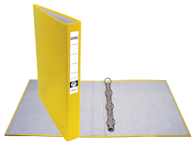 Level Arch File with 4 ring binder A4/40 Imperator PP, Yellow 