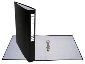 Level Arch File with 2 ring binder A4/40 Imperator PP, Black 