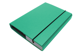Document File A5/30 PP with elastic holder, Turquoise 