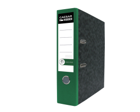 Lever Arch File A4/75 Executive, RADO, Compressor Bar - colored spine Green 