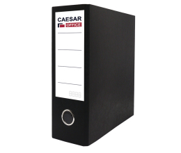 CAESAR Senator - pořadač pákový A5, 8 cm na výšku, černý