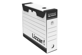 Archívna  krabica Lizzard 85mm čierna potlač 25ks