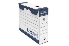 CAESAR Lizzard - archivační krabice A4 85mm, modrá
