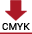 Stáhnout obrázek produktu „CAESAR Executive - pořadač archivní A4, 8 cm složená kapsa, červený hřbet“ v barveném prostoru CMYK