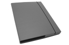 Document File A4/30 PP with elastic holder, Grey
