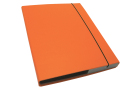 Document File A4/30 PP with elastic holder, Orange