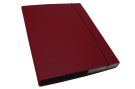 Document File A4/30 PP with elastic holder, Claret