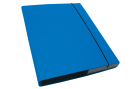 Document File A4/30 PP with elastic holder, Blue Light