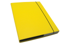 Document File A4/30 PP with elastic holder, Yellow