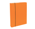 Document File A5/30 PP with elastic holder, Orange