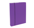 Document File A5/30 PP with elastic holder, Violet
