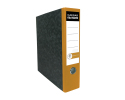 Lever Arch File A4/80 Executive, Compressor Bar - colored spine Yellow