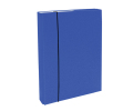 Document File A5/30 PP with elastic holder, Blue