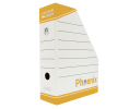 Archive Magazine File A4 Phoenix (320x255x80mm) Yellow 25pcs