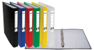 Level Arch File with 4 ring binder A4/40 Imperator PP, Red