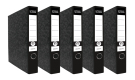 Lever Arch File A4/50 Executive, Compressor Bar Black  - obrázek