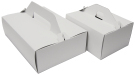Krabice na zákusky s uchem 18,5x15,0x9,5cm 50ks - Obrázek