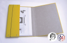 CAESAR Imperator - box na spisy A4 PP 3 cm, červené - Obrázek