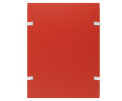 CAESAR Office Imperator - desky spisové A4 PP s tkanicí červené