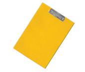 Clipboard A4 RainbowLine pressboard Yellow