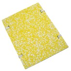 *Deska spisová A4 EcoLine mramor, žlutá s tkanicí