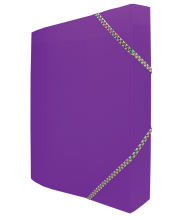 *Box na spisy s gumkou A4/30 PP Opaline fialový