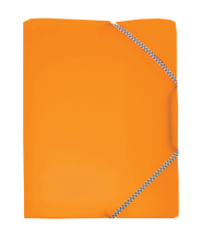 *CAESAR Office Opaline - sloha A4 s gumkou, oranžová