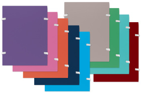 CAESAR Office Imperator - desky spisové A4 PP s tkanicí, mix barev