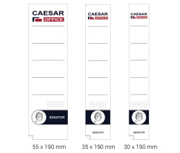 Level Arch File Labels 40x190 Refilled glue, for 50 mm spines 10pcs 