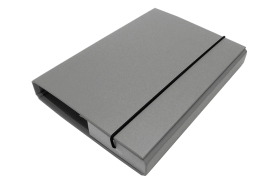 CAESAR Imperator - box na spisy A5 PP 3 cm, šedé