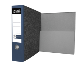 CAESAR Office Executive - pořadač archivní A4, 8 cm složená kapsa, modrý hřbet