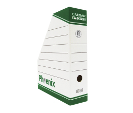 Magazin box A4 Phoenix 320x255x80mm zelený potisk