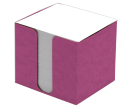 *CAESAR Office - špalíček nelepený 8,5 x 8,5 x 8 cm v krabičce, růžový