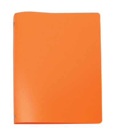 Level Arch File with 4 ring binder A4/20 PP Classic, non-transparent, Orange