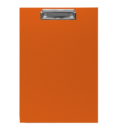 CAESAR Imperator - podložka psací  A4 CP s klipem, oranžová