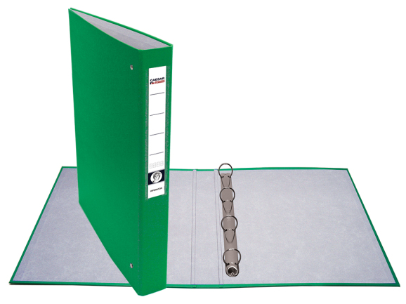 Level Arch File with 4 ring binder A4/40 Imperator PP, Green 